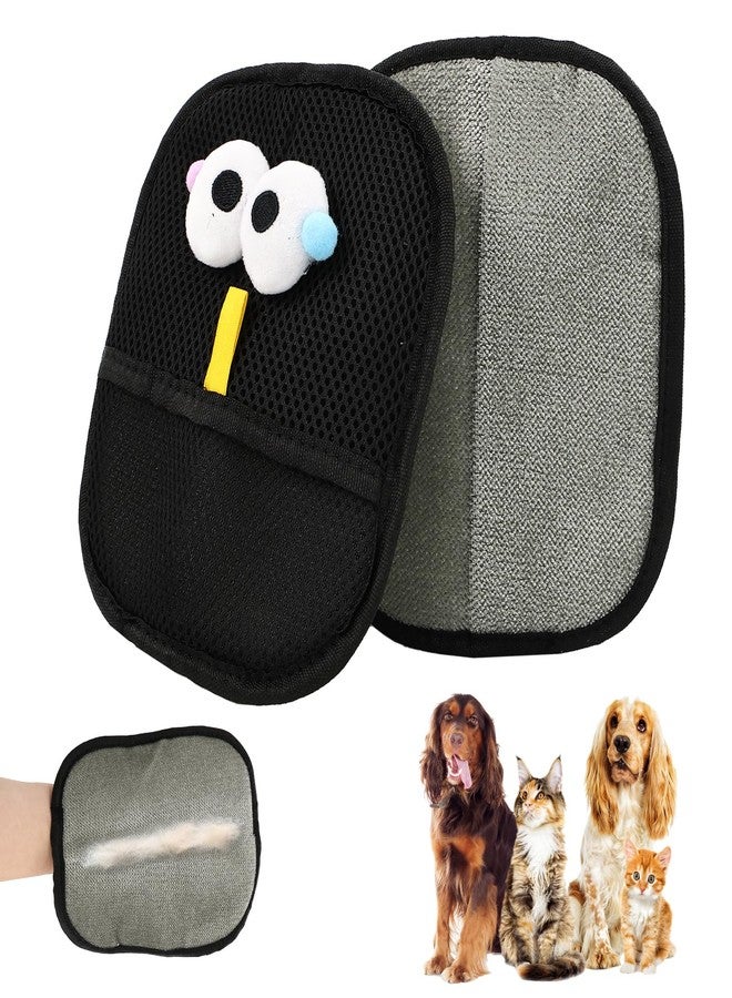 LUODAKA 2 PCS Electrostatic Pet Hair Remover, Pet Hair Remover Tool for Cats & Dogs, Cleaning Gloves for Carpet, Couch, Furniture, Car Seat, Double-Sided, Reusable, Washable - Image 1